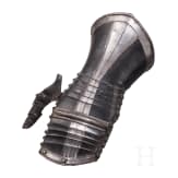 A Nuremberg armoured gauntlet, ca. 1550