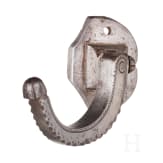 Heavy armour hook for tournament armor, German, 16th century