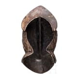 A Victorian cast iron parade burgonet, German or French, ca. 1860