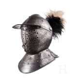 A cuirassier's close helmet in 1620s style Germany, ca. 1900