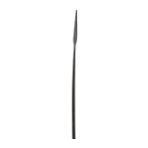 An iron lance, German, 9th/10th century.