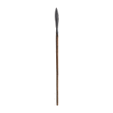 A German iron spear, 16th century