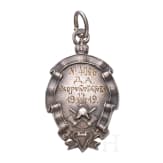 Russian Jeton for assistance in firefighting, dated 1919