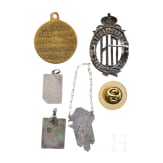 Six Russian and Latvian decorations, between 1913 and 1940