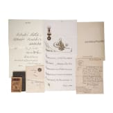 Medaille Hilal-i Ahmer, Urkunden, Dokumente, Grafik, 19./20. Jhdt.