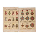 Medaille Hilal-i Ahmer, Urkunden, Dokumente, Grafik, 19./20. Jhdt.