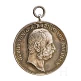 Schie&szlig;preismedaille unter K&ouml;nig Georg von Sachsen