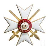 Orden der W&uuml;rttembergischen Krone, Kreuz der Ehrenritter mit Schwertern