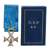 Friedrichsorden, Ritterkreuz 2. Klasse mit Schwertern