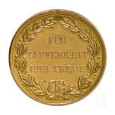 Goldene Milit&auml;rverdienstmedaille 1892