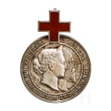 Karl-Olga-Medaille in Silber, im Verleihungsetui