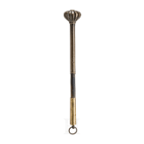 A Hungarian bronze mace, 17th century