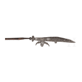 A 17th-century style glaive, Italy, 1900
