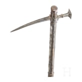 A Hungarian or Polish horseman's pick, 17th century