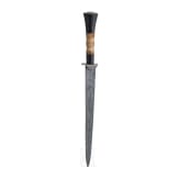 A German or Flemish dagger with bone handle, circa 1500