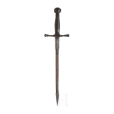 A German left-hand dagger with armour piercing blade, ca. 1600
