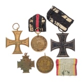 F&uuml;nf Auszeichnungen, deutsch 1870 - 1887