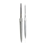 Two Damascus steel dagger blades by Manfred Sachse, last quarter of the 20th century