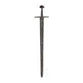A German medieval sword with Brazil nut pommel, 13th century