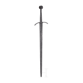 A German hand-and-a-half sword, mid 14th century