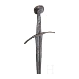 A German hand-and-a-half sword, mid 14th century