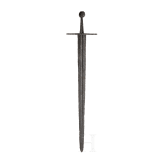 A German medieval sword, circa 1400