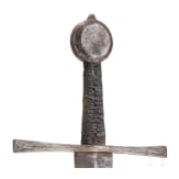 A short German hand-and-half thrusting sword (estoc), first half of the 15th century