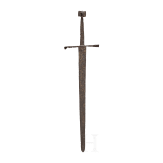 A Hungarian knightly hand-and-a-half sword, mid-15th century