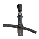 A German piercing sword (estoc), assembled from old parts, circa 1510/20 and later