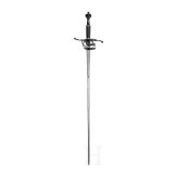 A large German hand-and-a-half sword with Solingen blade, circa 1570