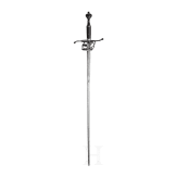 A large German hand-and-a-half sword with Solingen blade, circa 1570