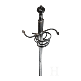 A large German hand-and-a-half sword with Solingen blade, circa 1570
