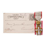 Robert Wilhelm Bunsen - Ritterkreuz 3. Klasse des d&auml;nischen Dannebrog-Ordens, verliehen 1856