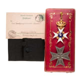 Robert Wilhelm Bunsen - K&ouml;niglich schwedischer Nordstern-Orden, Kommandeur-Set, verliehen 1865