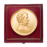 Robert Wilhelm Bunsen - Goldene Humphry-Davy-Medaille der Royal Society, Erstverleihung von 1877