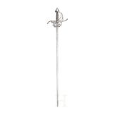 A heavy German military cavalry rapier, circa 1600
