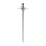 A German military rapier, ca. 1600