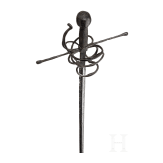 A German military rapier, ca. 1600