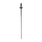 A rapier blade with remnants of a later hilt, Clemens Koller in Solingen, around 1600