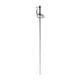 A Dutch or English rapier with silver-inlaid hilt, circa 1610