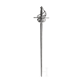 A German military rapier, probably Solingen, circa 1620