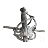 A German military rapier, probably Solingen, circa 1620