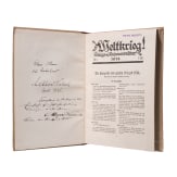 Tsar Ferdinand I of Bulgaria &ndash; autograph and letter of referral (1926) and a Lettow-V. autograph (1925)
