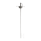 An Italian cup-hilted rapier with openwork guard, mid 17th century