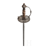 A Dutch cup-hilt-rapier, ca. 1660