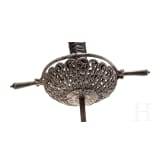 A German cup-hilt rapier, circa 1660