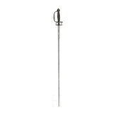 A Brescian smallsword with chiselled hilt, circa 1690/1700