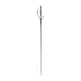 A silver mounted Flemish smallsword, ca. 1720
