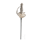 A silver mounted Flemish smallsword, ca. 1720