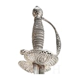 A silver mounted Flemish smallsword, ca. 1720